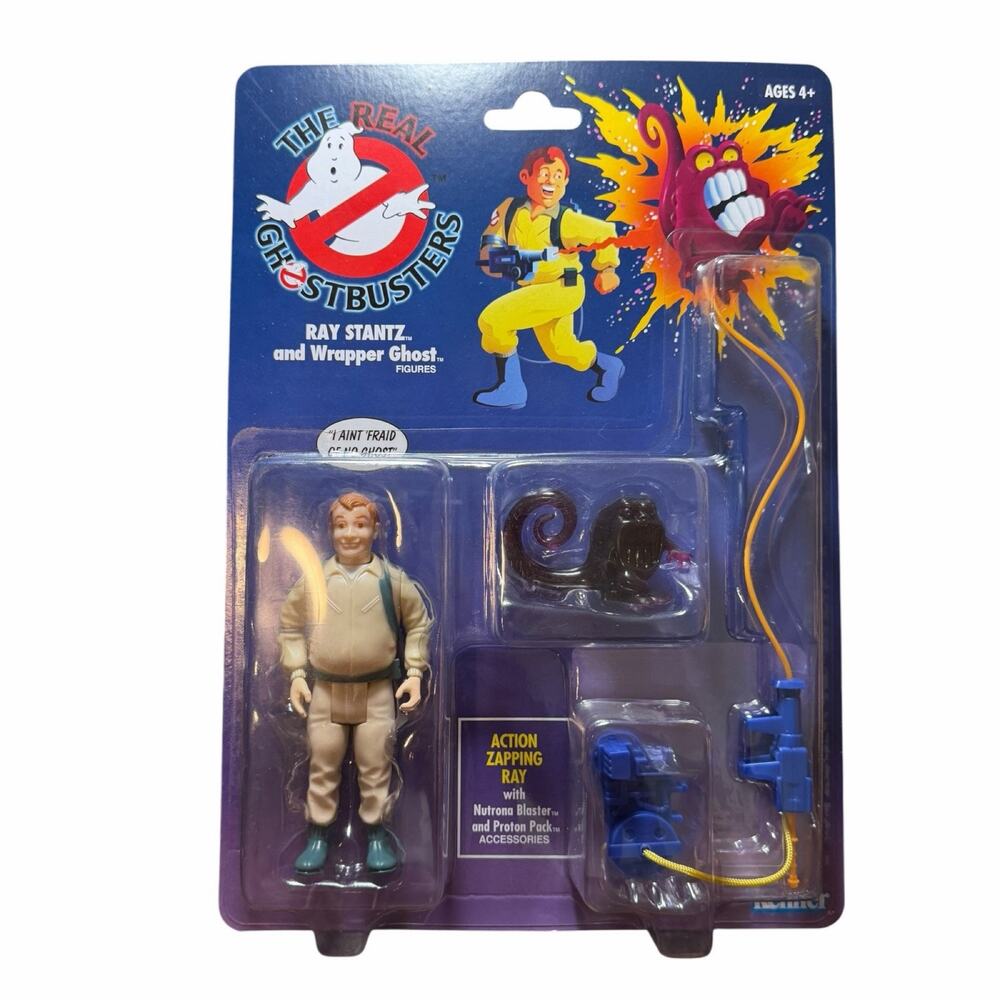 Kenner Classics Ghostbusters Ray Stantz and Wrapper Ghost Action Figure